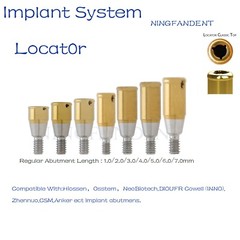 Implant Locat0r System Abutment 1-7.0mm GH For HIOSSEN ET III SA Ø3.7 Standard