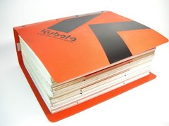 Kubota Tractor Flat Rate Manual Wholesale Lot for Resale Shop Service Repair Use