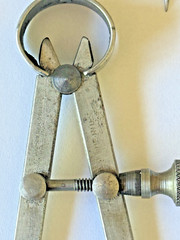 Vintage Spring Divider Machinist Tools USA UNION LS STARRET SAMPSON LUFKIN LOT