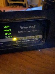 Whelen Traffic Advisor Lightbar 8 LED Amber Super Linear 500 Series w/Controller