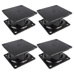 4Pcs Vibratory Plate Compactor Rubber Isolator Shock Mount for Stanley HS6000