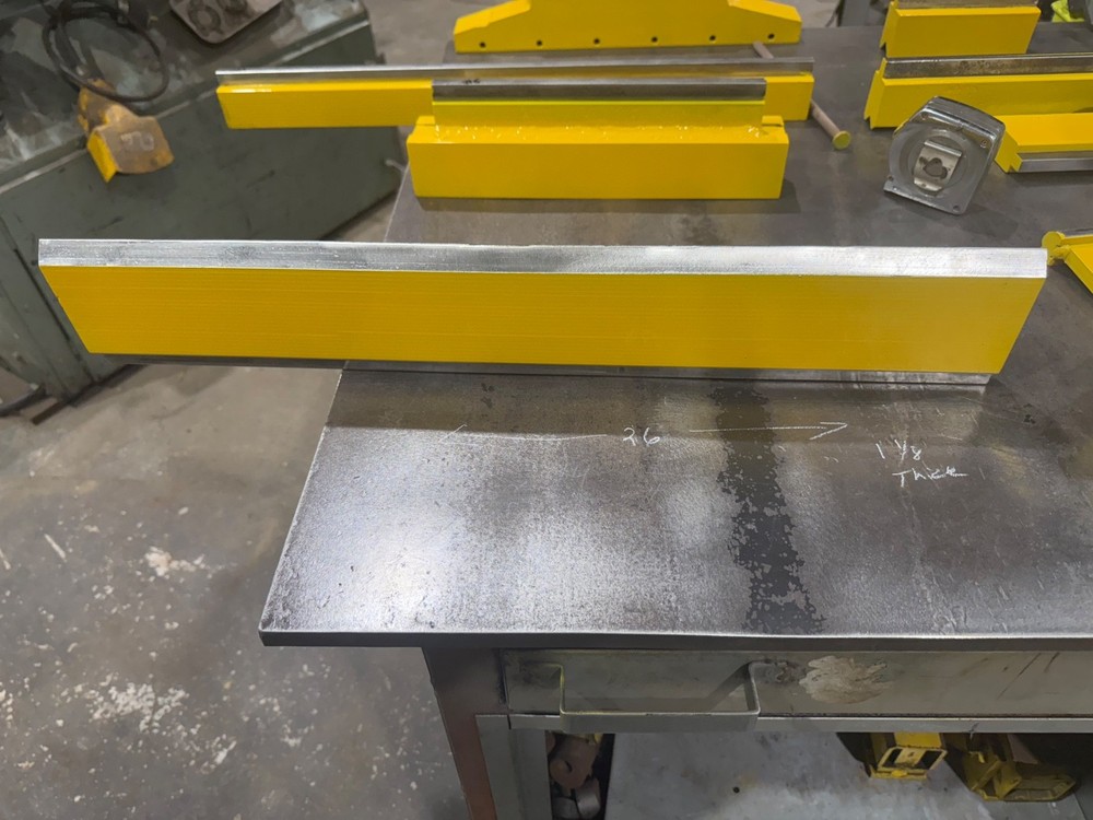 Piranha Ironworker 26″ BENDING ATTACHMENT Top insert press brake 90 degree