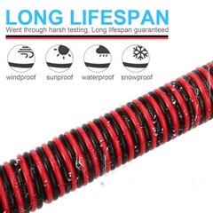 100ft 20/2 Red Black Electrical Wire Pure Copper Wire 20 Gauge 2pin Wire Low Vol
