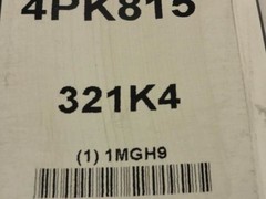 197303 New-No Box; Bando 4PK815 Serpentine Belt 320K4; 4-ribs 32.0″L; 1MGH9