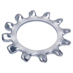 #10 External Tooth Star Lock Washers 410 Stainless Steel Quantity 100