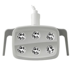 9W Dental 6 LED Lamp Oral Light Ra90 Lamp For Unit Chair