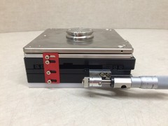 180mm XY Precision Linear Stage 2-Axis Table Manual Micrometer Position Mitutoyo