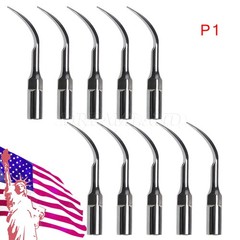 10* Dental Ultrasonic Piezo Perio Scaling Tips P1 for EMS SKYSEA Handpiece