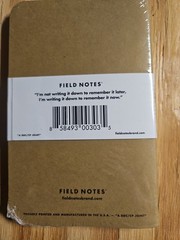 Field Notes Mixed 3-Pack Memo Notebooks Set NEW Sealed Package