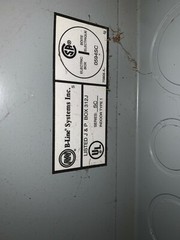 B-LINE SYSTEMS ENCLOSURE, SERIES SC, 0594SC, 24″ X 24″ X 8″ BOX, W/ COUPLINGS