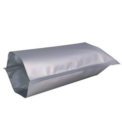 Flat Double-Sided Silver Open Top Mylar Sample Bags Pouches Variety QTY & Sizes