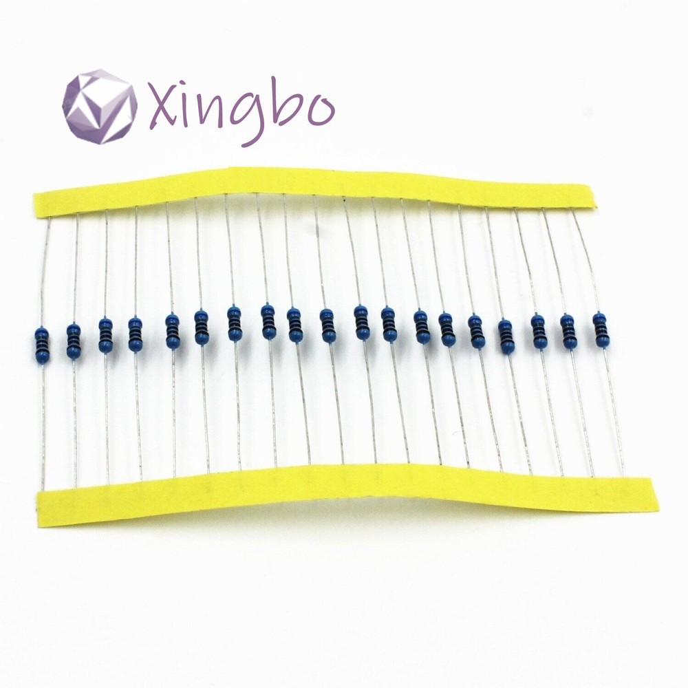 50PCS 270Ω 270 Ohm 1/4W 0.25W 1% accuracy Metal Film Resistors