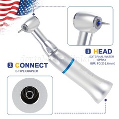 Dental Low Slow Speed Contra Angle Handpiece Fit FG 1.6mm Burs E-type