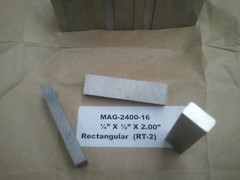 1/4″ H X 1//2″ W x 2″ long Alnico 5 rectangular magnet from USA seller 1 each