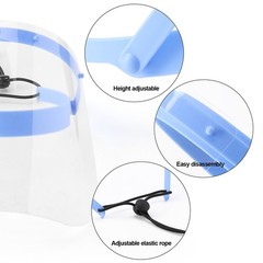 Dental Protective Face Shield Detachable Anti-fog waterproof shlef*1 shield*10