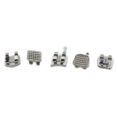 Dental Ortho Brackets Orthodontic Braces Roth MBT 022 018 345 Hook Twin Metal