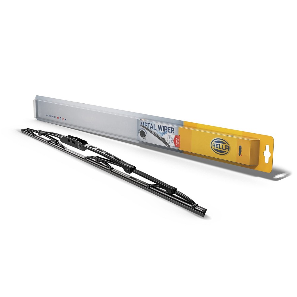 Hella OE Quality 18 Inch All Seasons Streak-Free Rubber Standard Wiper Blade …
