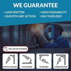 PGN Solid MIG Welding Wire – ER70S-6 .030 Inch – 10 Pound Spool – Mild Steel …