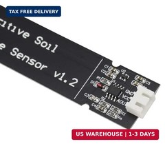 3PCS Capacitive Analog Soil Moisture Sensor 3.3-5.5V Corrosion Resistant Humidit