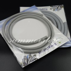 2Pcs SE+HVE Hose Tube 1.55M Dental Silicone Saliva Ejector Suction Valve Adaptor