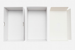 Universal Cell Phone Kitting Box 7x4x2 | Premium Thick White Cardboard Packaging