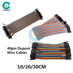 10/20/30CM MM, MF, FF Dupont Wire Jumper Cable 40PIN Dupont Line Connector