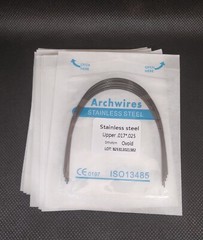 Dental Orthodontic Stainless Steel Wire Round/Rectangular Arch Wires Ovoid