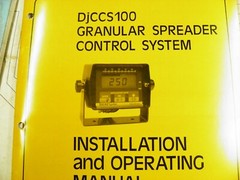 DICKEY JOHN DJCCS 100 GRANULAR SPREADER INSTALLATION AND OPERATING MANUAL