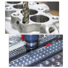 M12 x 1.75 Spiral Flute Tap Metric Machine Thread Tap HSS Nitriding Coated