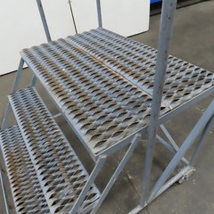 Cotterman 3 Step Rolling Work Platform 36″ Wide x 24″ Self Locking 30″ Tall