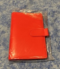 A6 Binder For Notes/Budgeting 6 Ring Binder ONLY New In Package Magnetic Closure