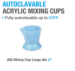 Dental Autoclavable Mixing Cups Large 2’s