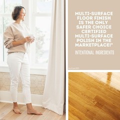 Quick Shine Multi-Surface Floor Finish-Polish 64oz-4pk | Safer Choice, No PFA…