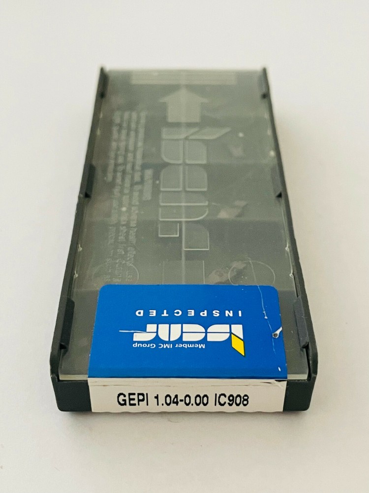 ISCAR Groving Insert GEPI 1.04-0.00 IC908 MADE IN ISRAEL NEW 10 pcs.