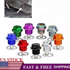 M14x1.5 M12*1.5 Car Universal Engine Magnetic Oil Drain Plug Screw Nut Bolt Sump