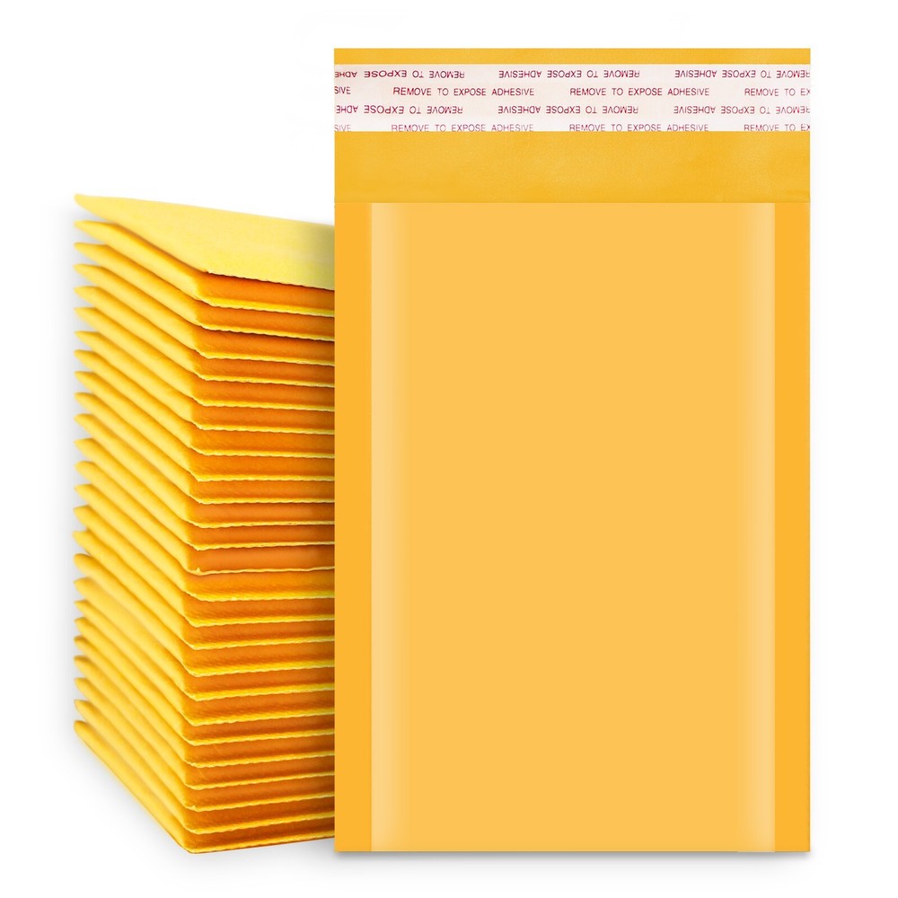 200 #3 8.5×14.5 Kraft Bubble Mailers Padded Envelopes Shipping Bags Self Sealing