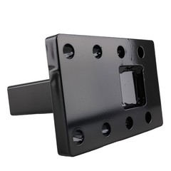 Adjustable 3 Position Pintle Hitch Mount for 2″ Receiver 20000 lbs Heavy Duty