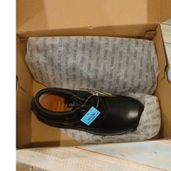 DieHard Men’s Black Oxford Work Shoes Wide Lace Up Safety Uniform Dress NEW