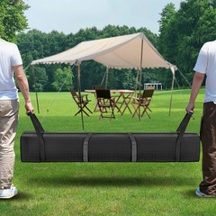 Large Tent Storage Bag – 83″ L x 12″ W – 600D High-Density Fabri Tent Poles B…