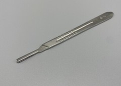 100Pcs/box Sterile Surgical Carbon Steel Blades Scalpel Handle Dental Instrument
