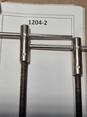C.S. Osborne 1204-2 Flexible Packing Hooks 10-3/4 in Overall Length