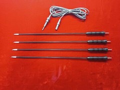4pc – Laparoscopic Monopolar L-Hook 5mm & Monopolar Cable Reusable Instruments