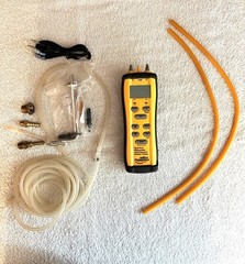 Fieldpiece – SDMN6 Dual Port Manometer and Pressure Switch Tester – Used