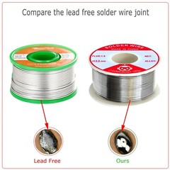 New 63/37 tin/lead Rosin Core Solder Wire 0.8mm Soldering welding FLUX 2.0% USA