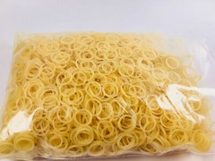 1Pack Dental Orthodontic Elastics Rubber Bands Tie 4.5OZ Yellow 5000Pcs/ Pack