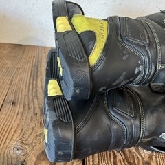 PAIR HAIX FIRE HERO MENS SIZE 7.5 FIREFIGHTING BOOTS LEATHER