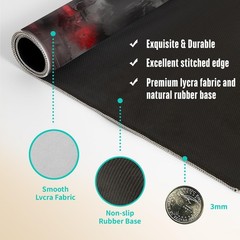 Extended Gaming Mouse Pad, Large 31.5L x 11.8W inches, Dark Canyon 4
