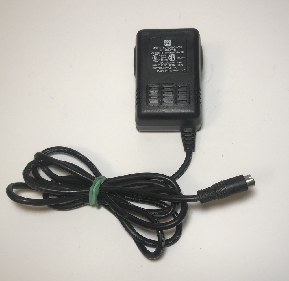 Co Star Model 60100-031 Power Supply Adapter Cord Plug