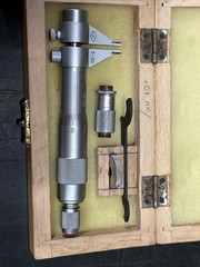 Vintage Inside & Outside Micrometers, Caliper, Dial Indicator, Mini Squares 🟡