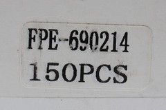 Pneumatic Straight Union Push 1/4″(6mm) Tube QUICK To Connect Air Fitting 150pc